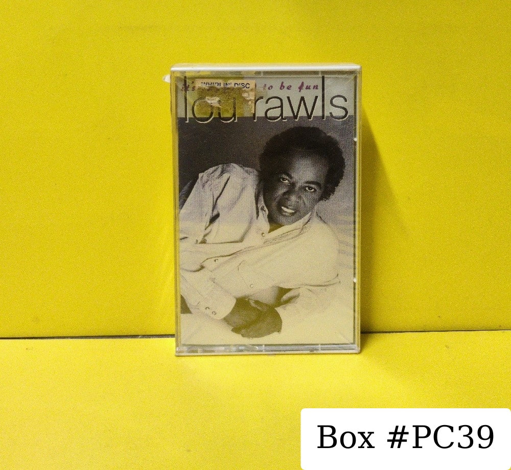 Lou Rawls - It's Supposed To Be Fun - 1990 - B4-93841 - New - Sealed - Cassettes - XDR