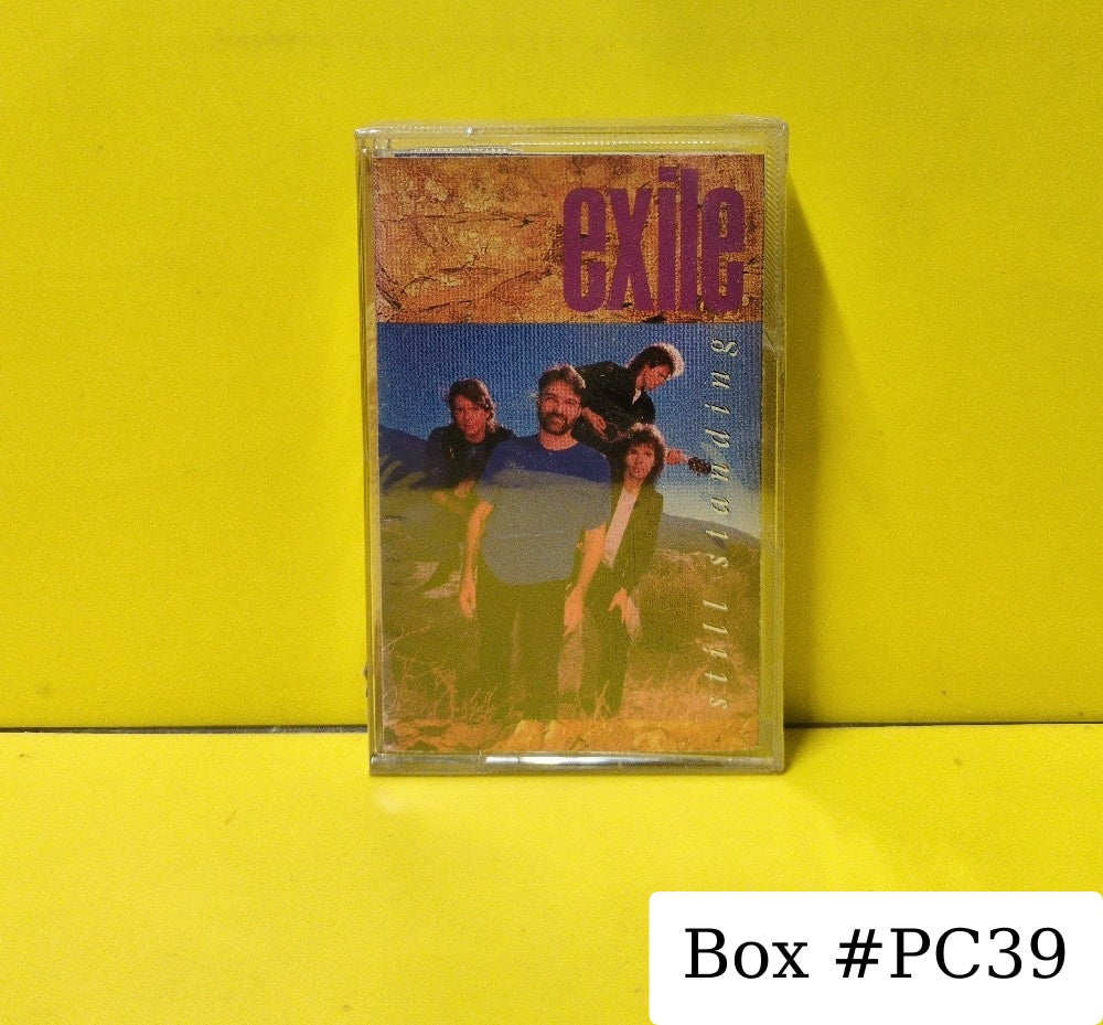Exile - Still Standing - 1990 - AC-8624 - New - Sealed - Cassettes - Clear Tape Shell With Side Letter In Small Font