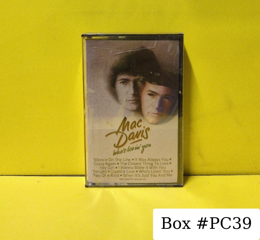 Mac Davis - Who's Lovin' You - 1983 - 6CT 38950 - New - Sealed - Cassettes