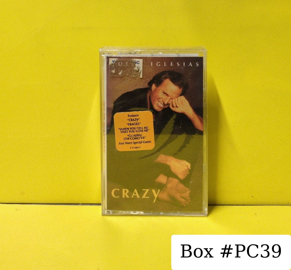 Julio Iglesias - Crazy - 1994 - CT 57584 - New - Sealed - Cassettes