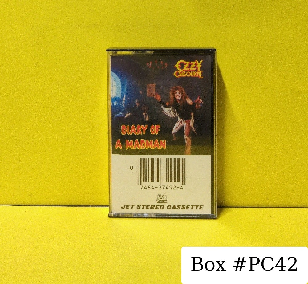 Ozzy Osbourne - Diary Of A Madman - 1981 - FZT 37492 - Used - EX - Cassettes - Beige Tape Shell