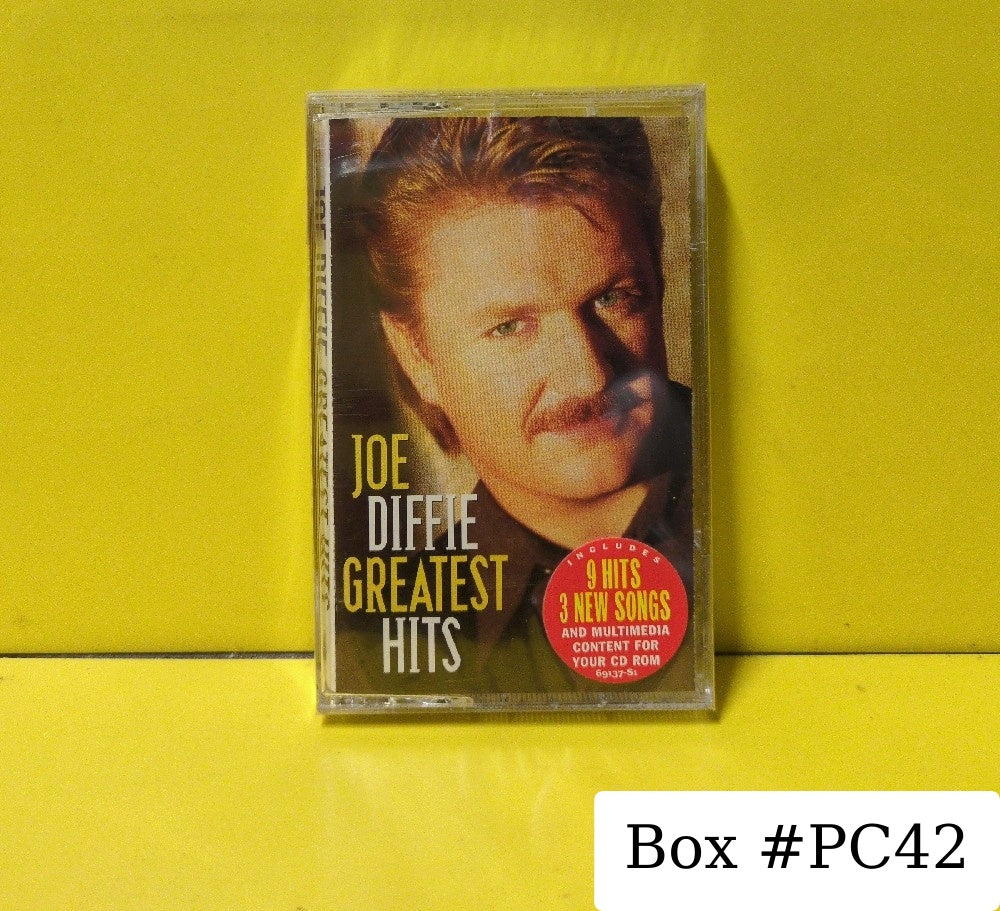 Joe Diffie - Greatest Hits - 1998 - ET 69137 - New - Sealed - Cassettes