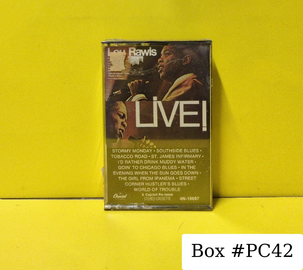 Lou Rawls - Live! - 4N-16097 - New - Sealed - Cassettes - Reissue