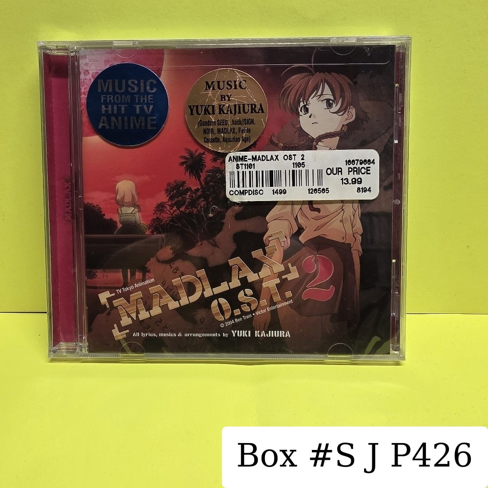 Yuki Kajiura - Madlax O.S.T. 2 - 2004 - 5326-2 - New - Sealed - CDs