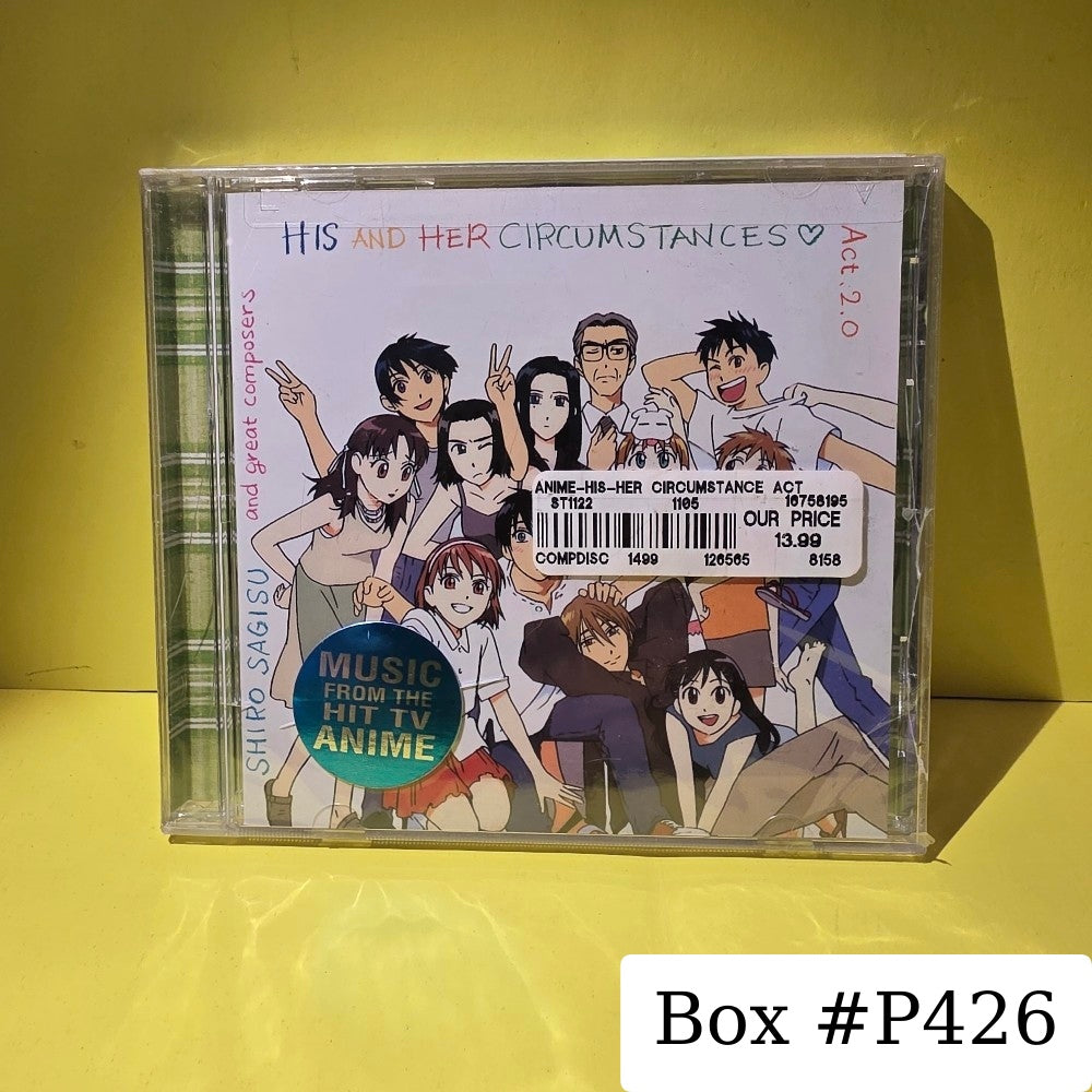 Shiro Sagisu And Great Composers - His and Her Circumstances Act 2.0 - 2005 - 5279-2 - New - Sealed - CDs