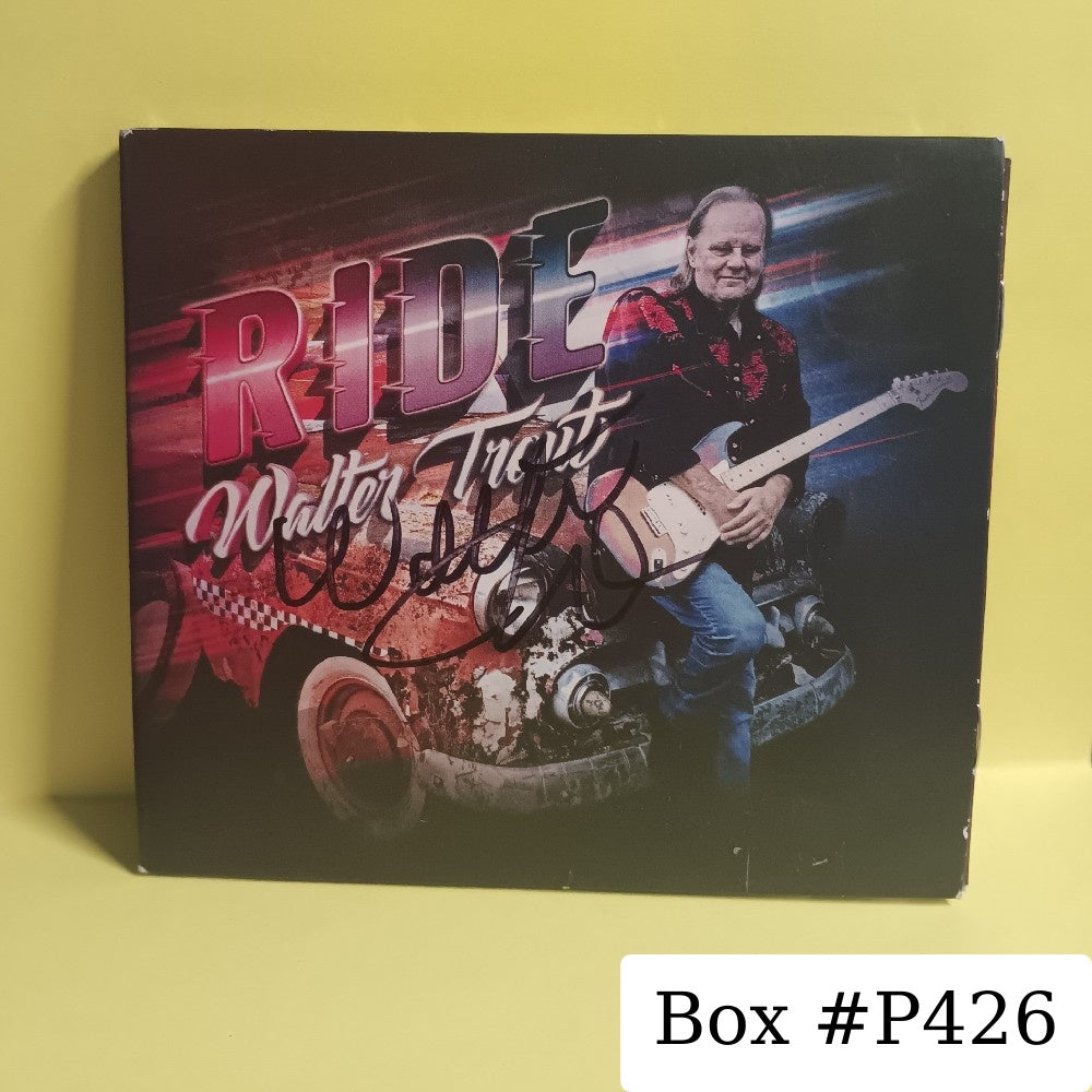 Walter Trout SIGNED - Ride - 2022 - PRD76772 - New - NM - CDs