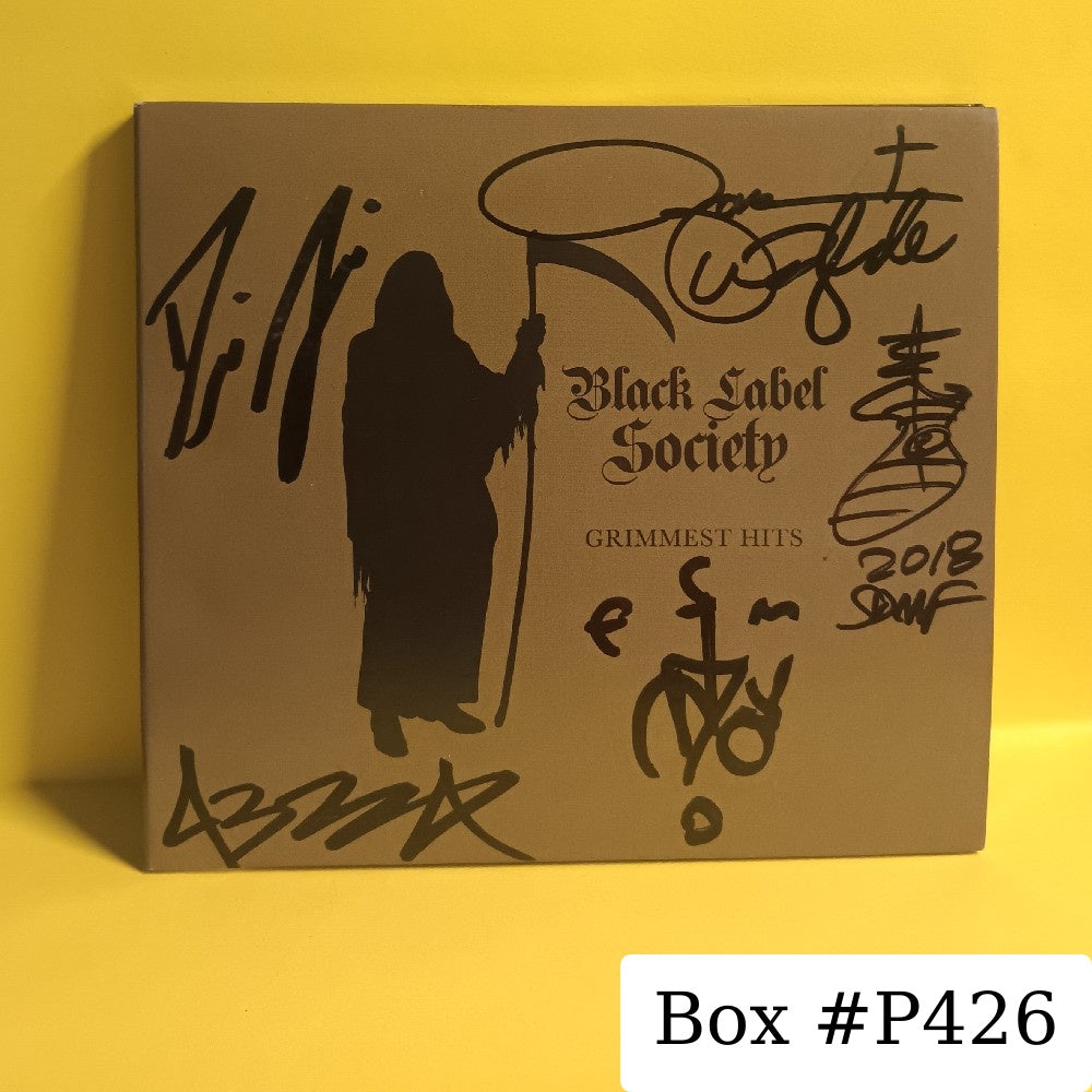 Black Label Society SIGNED - Grimmest Hits - 2018 - EOM-CD-8895 - New - NM - CDs