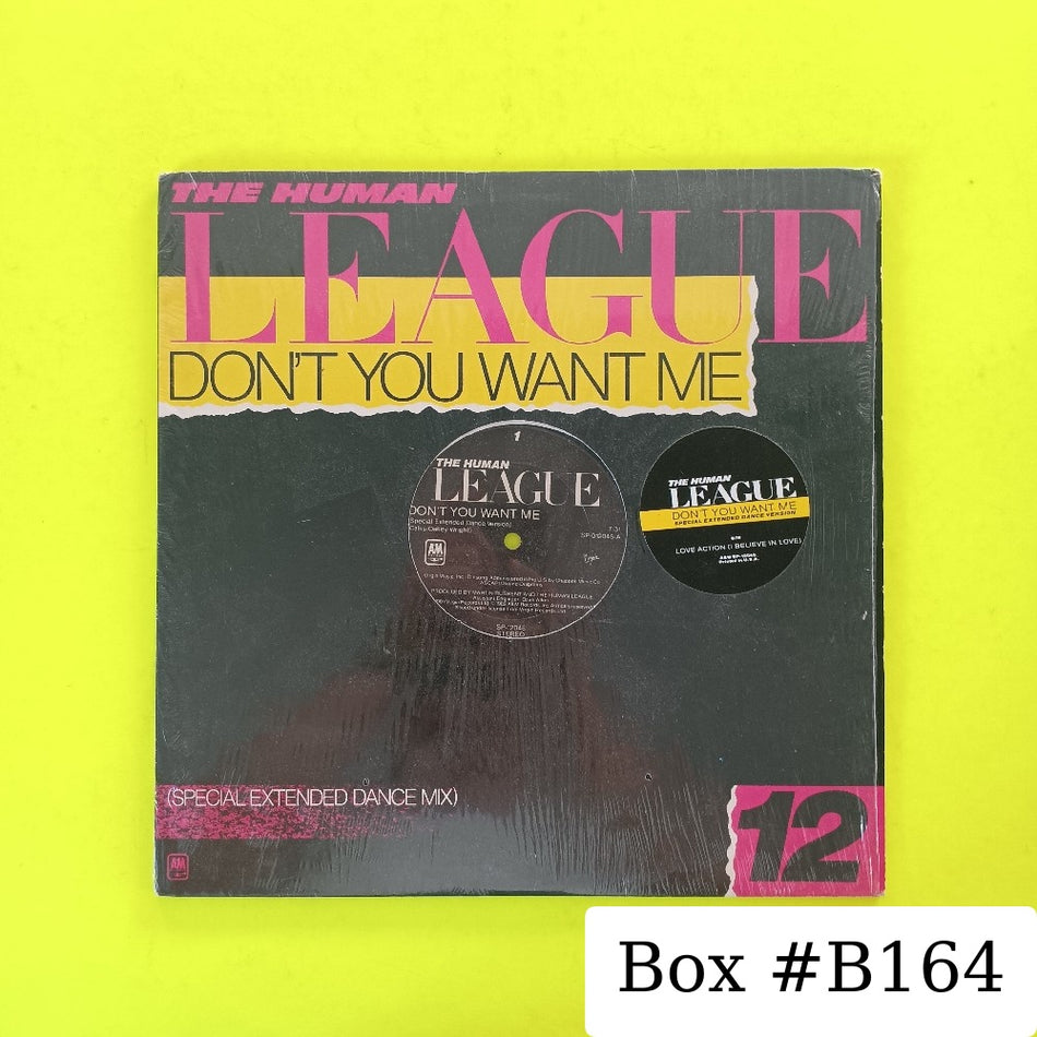 Human League - Don't You Want Me Extended Dance Mix 12" - 1982 - SP 12045 - Used - VG++ - Vinyl