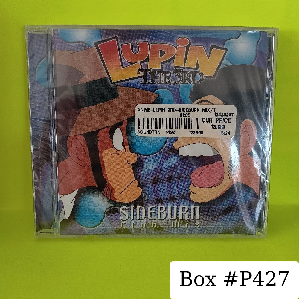 Various - Lupin The 3rd Sideburn Club Mix - 2002 - 5189-2 - New - Sealed - CDs