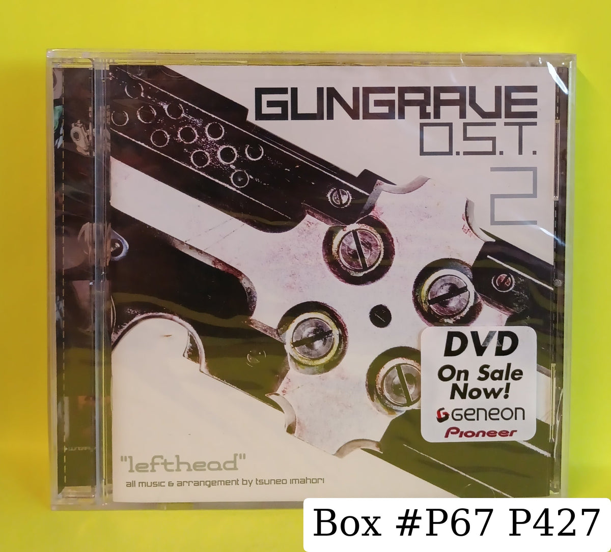 Tsuneo Imahori - Gungrave OST 2 Lefthead Soundtrack - 2004 - 5251-2 - New - Sealed - CDs