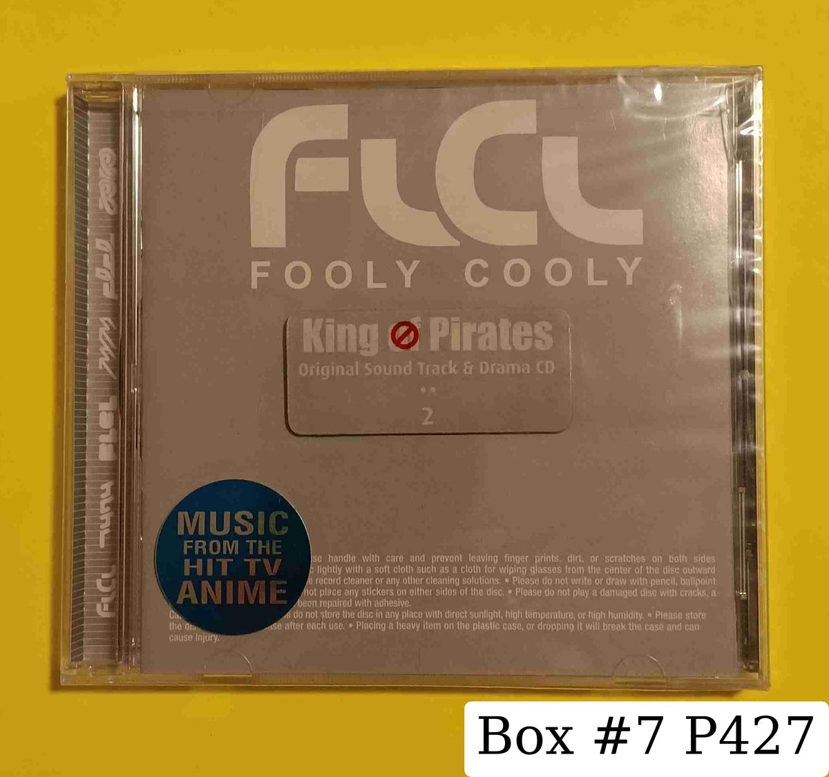 The Pillows & Shinkichi Mitsumune - FLCL Fooly Cooly Soundtrack 2: King of Pirates - 2004 - 5244-2 New - Sealed - CDs