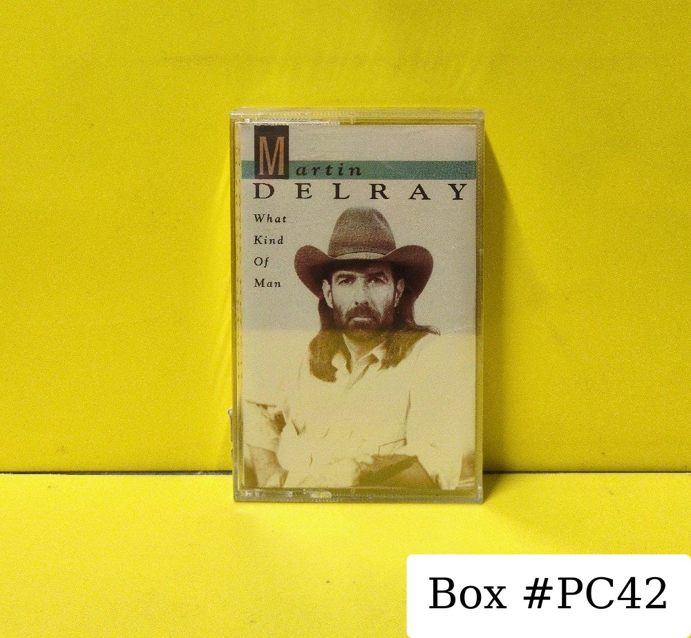 Martin Delray - What Kind Of Man - 1992 - 82439-4 - New - Sealed - Cassettes