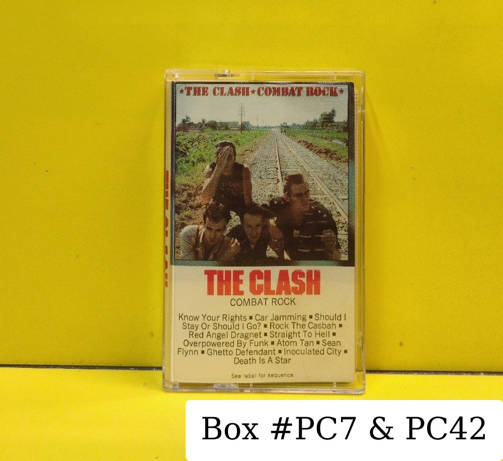 The Clash - Combat Rock - 1982 - PET 37689 - Used - EX - Cassettes