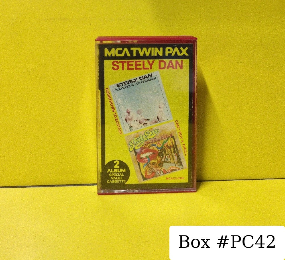 Steely Dan - Countdown To Ecstasy / Can't Buy A Thrill - 1982 - MCAC2-6906 - Used - EX - Cassettes - White Tape Shell