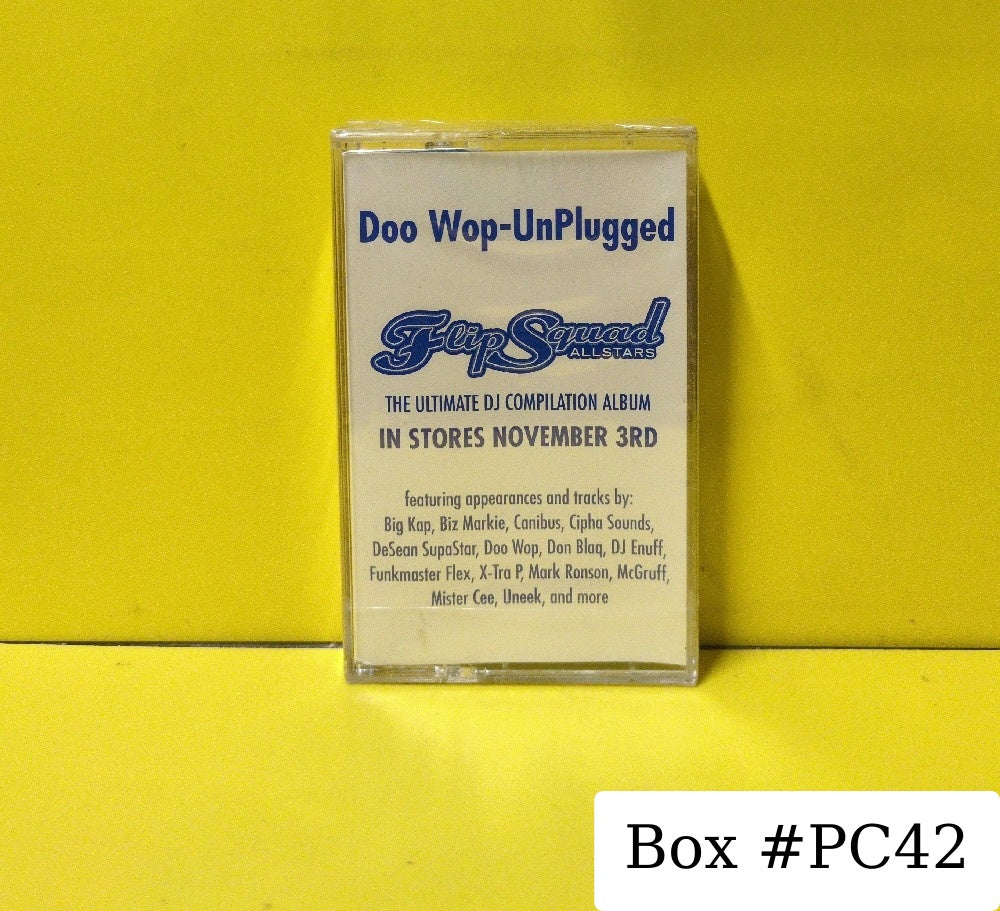 Flip Squad Allstars - Doo Wop-UnPlugged - 1998 - New - Sealed - Cassettes - Promo