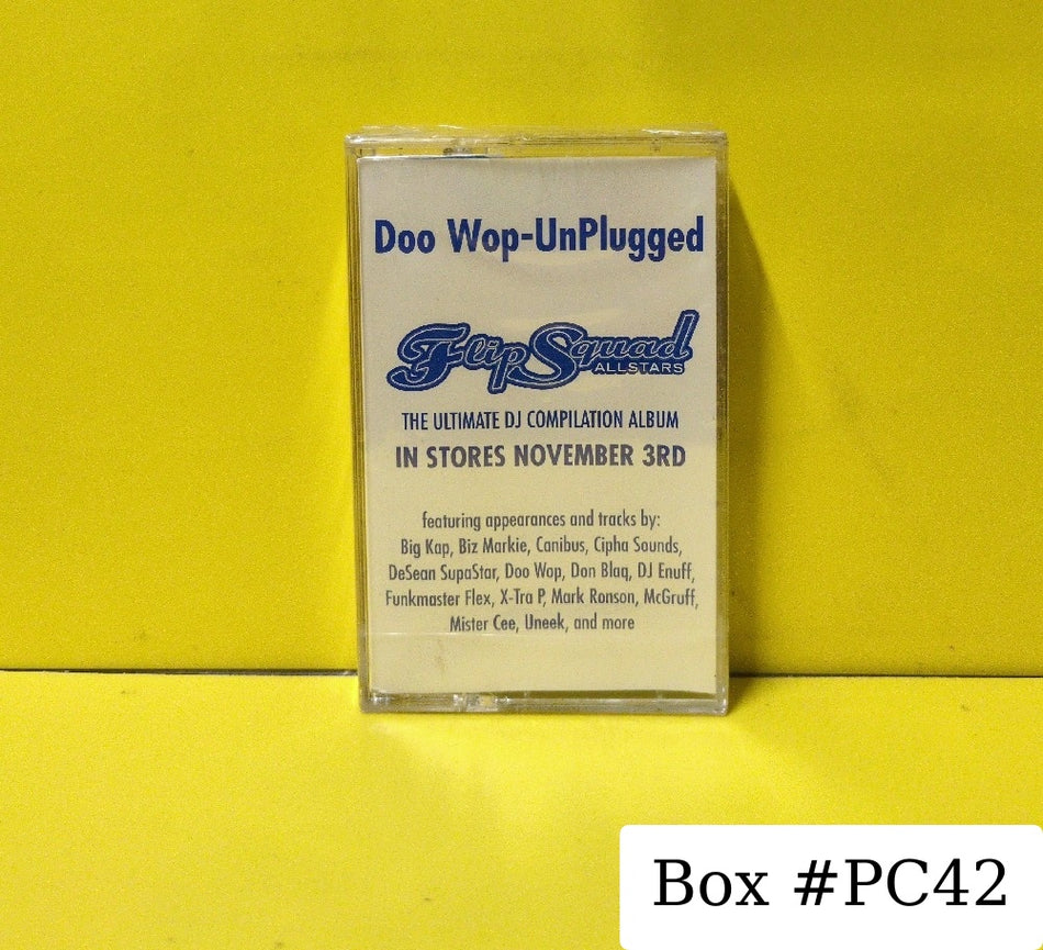 Flip Squad Allstars - Doo Wop-UnPlugged - 1998 - New - Sealed - Cassettes - Promo