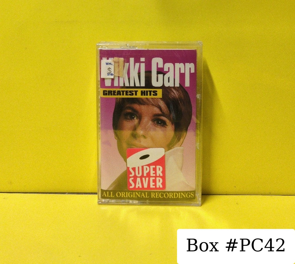 Vikki Carr - Greatest Hits - 1994 - D4-77677 - New - Sealed - Cassettes