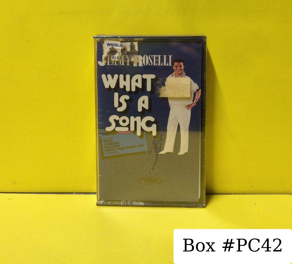 Jimmy Roselli - What Is A Song - CA 1033 - New - Sealed - Cassettes