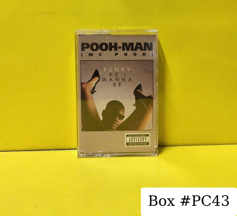 Pooh-Man - Funky As I Wanna Be - 1992 - 01241-41476-4 - Used - EX - Cassettes