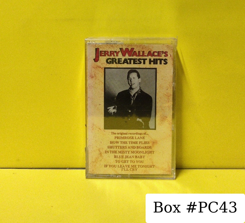 Jerry Wallace - Greatest Hits - D4-77262 - New - Sealed - Cassettes