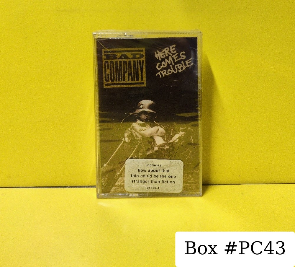 Bad Company - Here Comes Trouble - 1992 - 91759-4 - New - Sealed - Cassettes