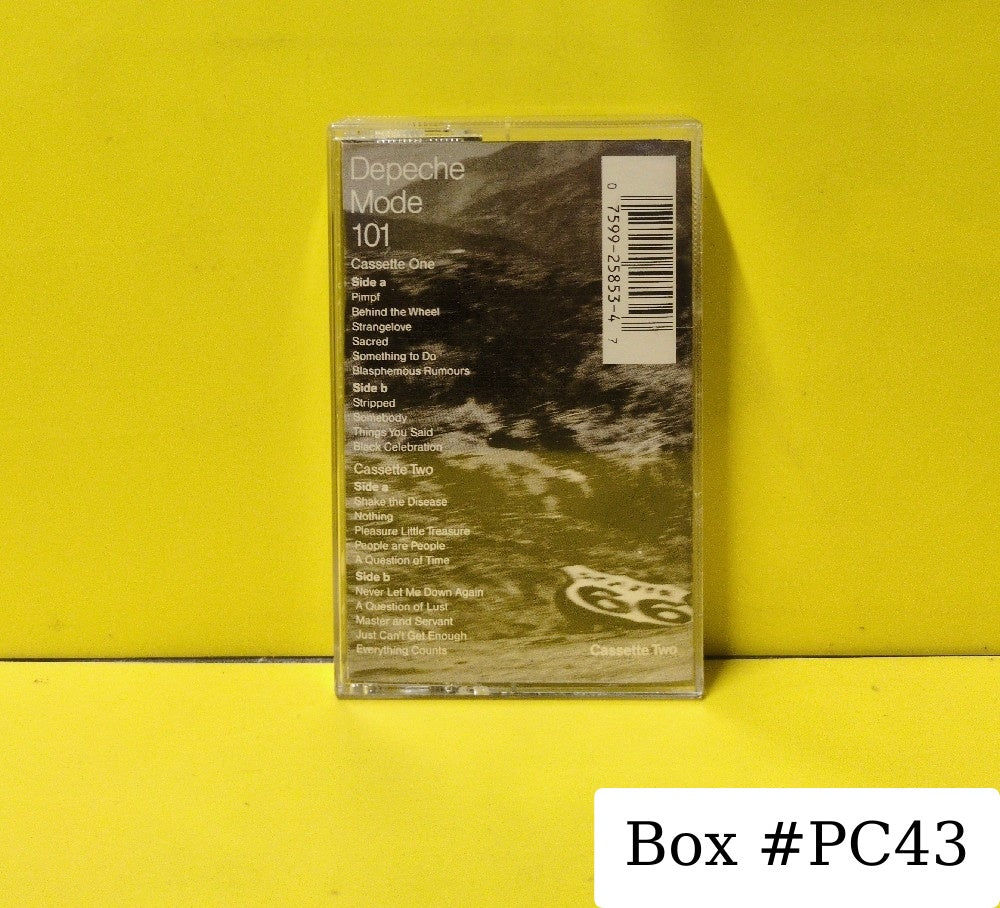 Depeche Mode - 101 (Cassette Two) - 1989 - 9 25853-4 - Used - EX - Cassettes - Tape 2 Of 2 Tape Set