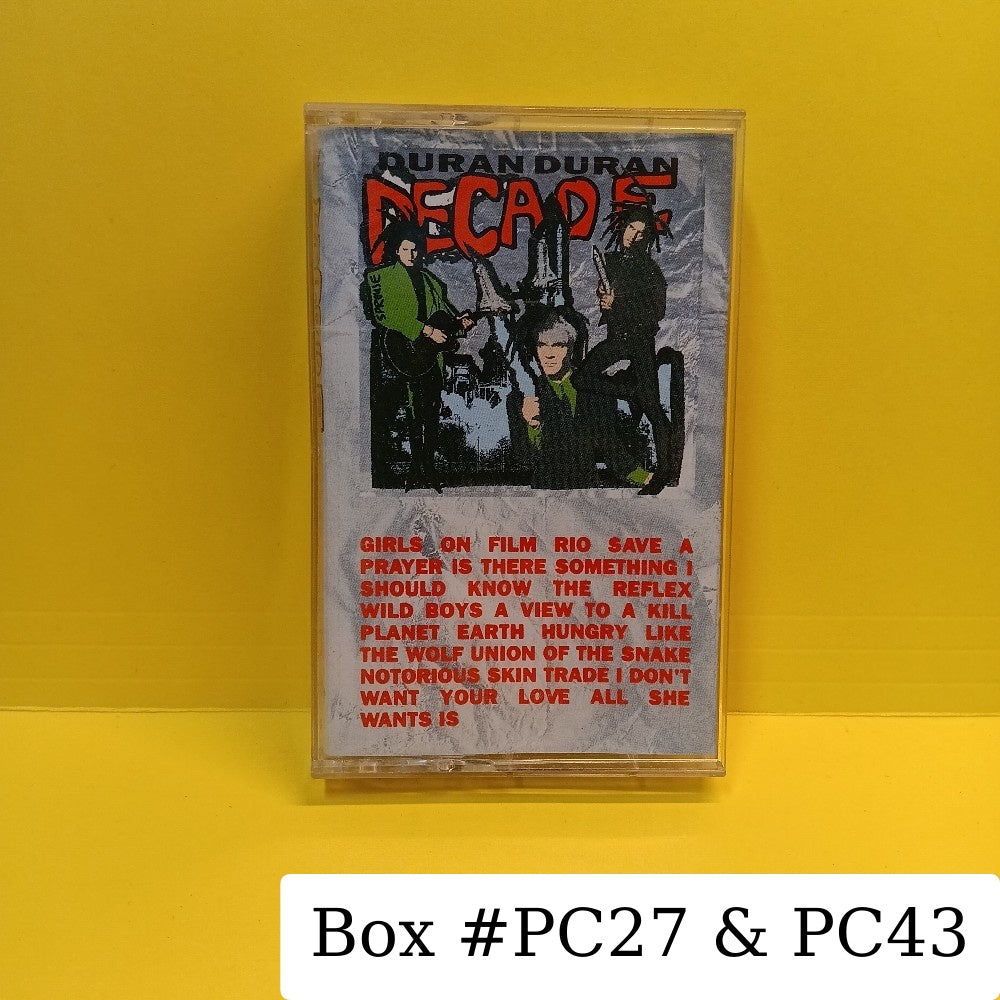 Duran Duran - Decade - 1989 - C4 93178 - Used - EX - Cassettes