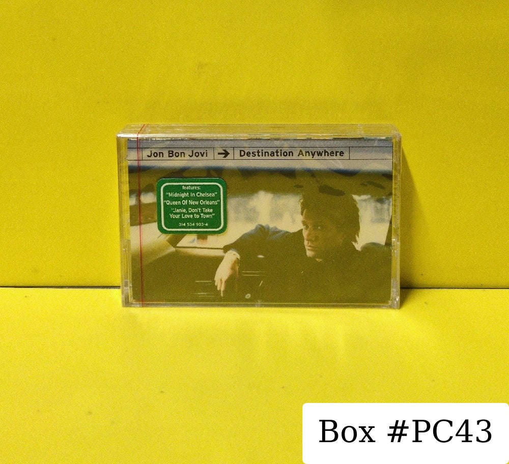 Jon Bon Jovi - Destination Anywhere - 1997 - 314 534 903-4 - New - Sealed - Cassettes