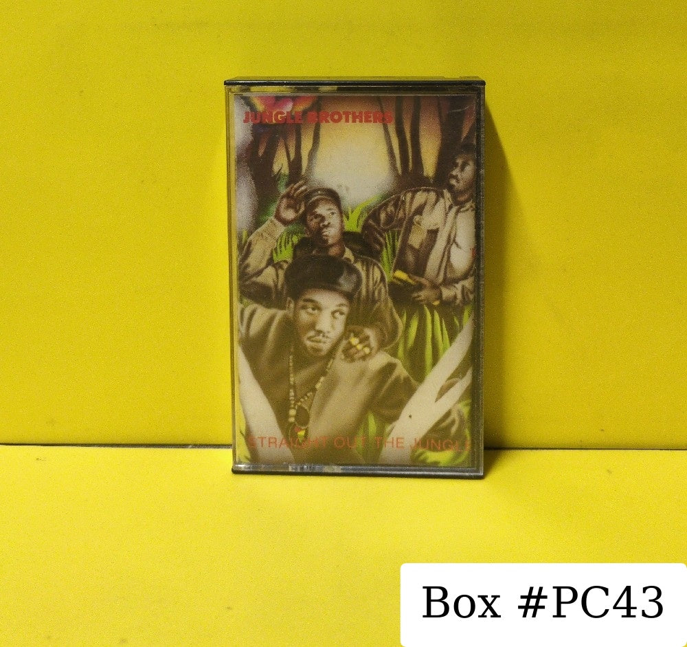 Jungle Brothers - Straight Out The Jungle - 1988 - WAR2704 - Used - EX - Cassettes