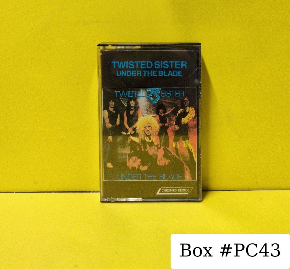 Twisted Sister - Under The Blade - 1982 - RR 49946 - Used - EX - Cassettes - UK/European Import - Textured Beige Tape Shell