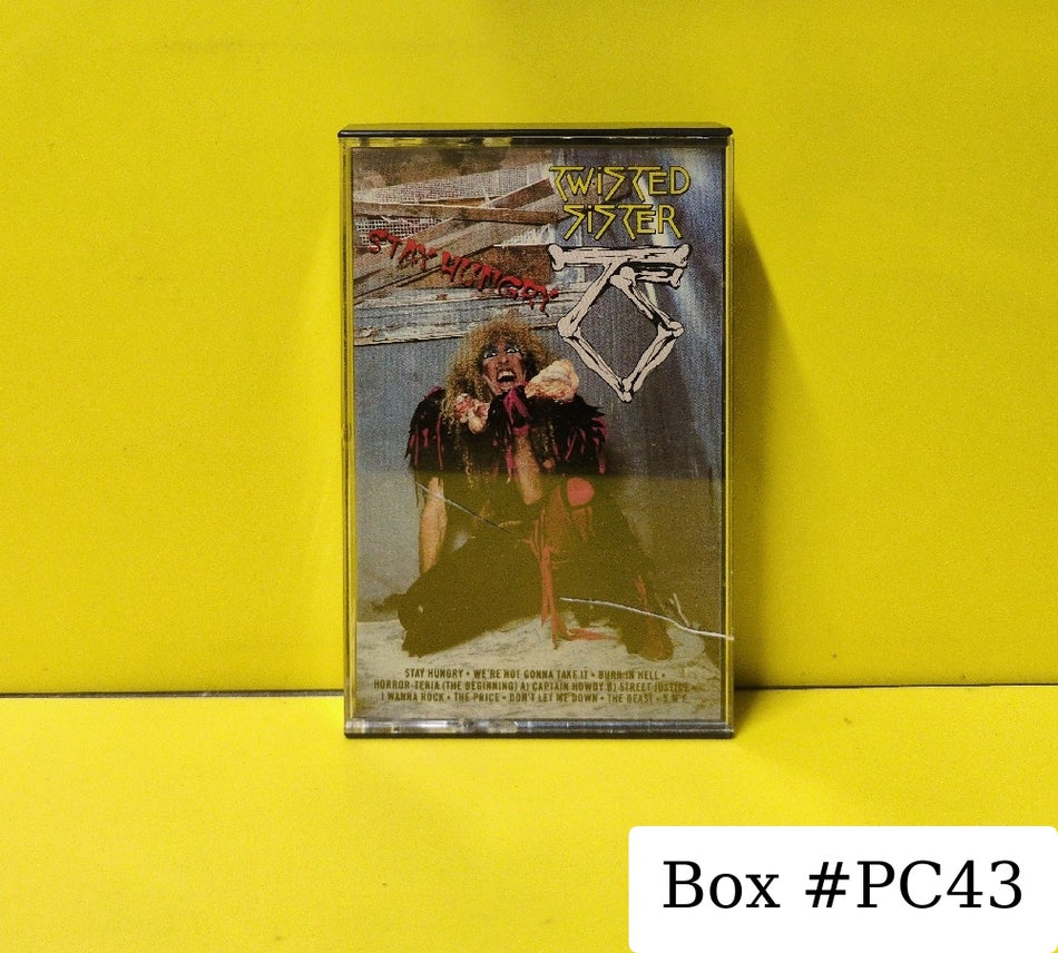 Twisted Sister - Stay Hungry - 1984 - 7 80156-4 - Used - EX - Cassettes - SPH