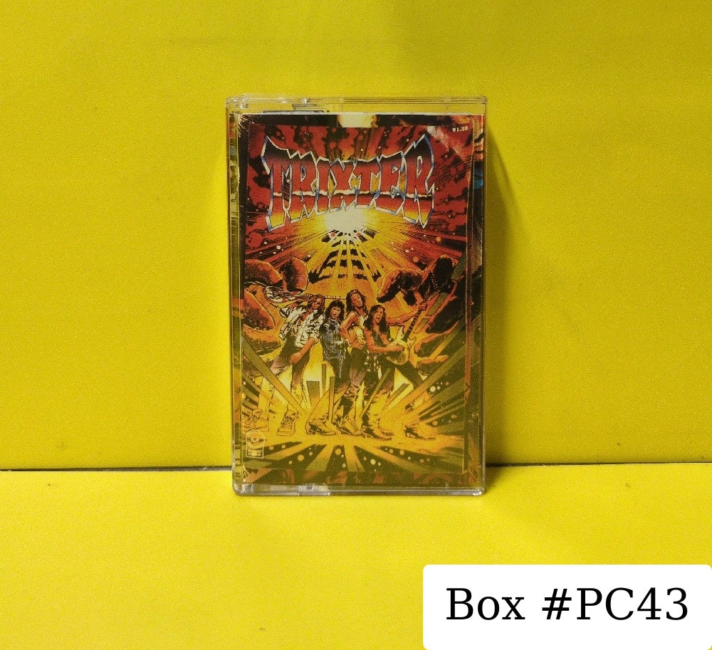 Trixter - Trixter - 1990 - MCAC-6389 - Used - EX - Cassettes - Canadian Import - Willowdale Address - Black Tape Shell