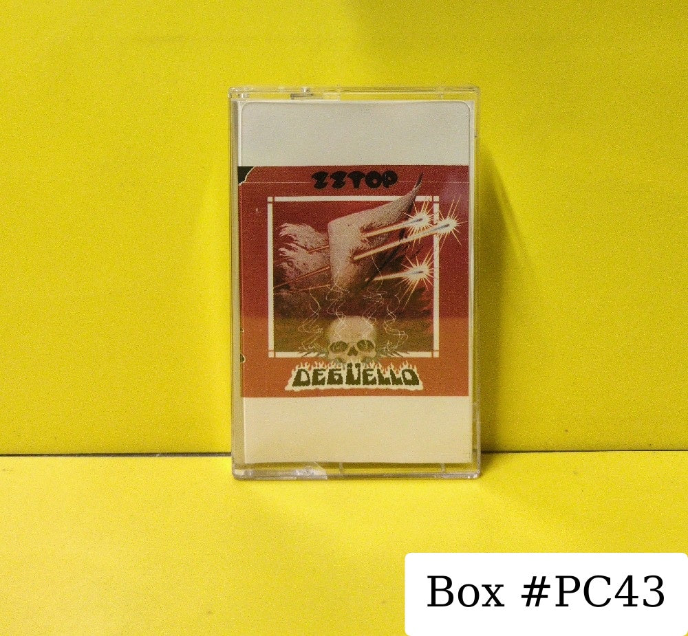 ZZ Top - Deguello - 1979 - W5 3361 - Used - EX - Cassettes - Columbia House Club Edition - White Tape Shell