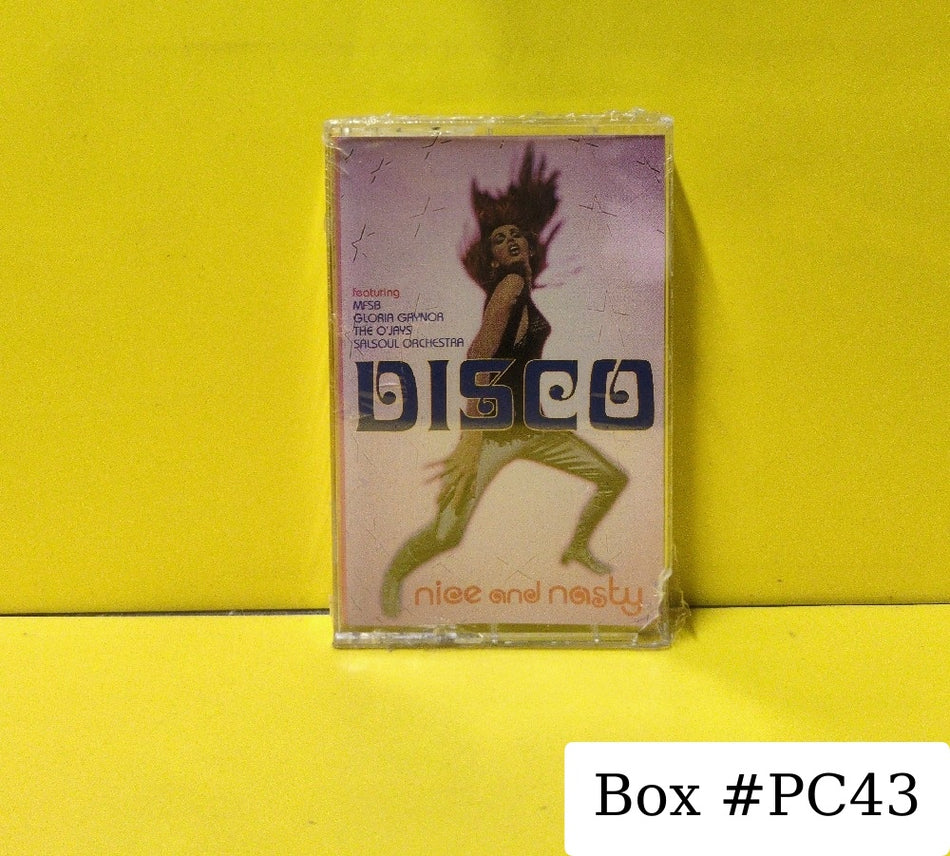 Various - Disco Nice And Nasty - 1995 - P4 53790 - New - Sealed - Cassettes