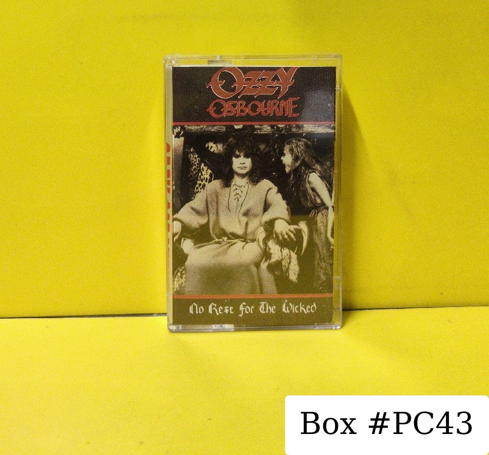 Ozzy Osbourne - No Rest For The Wicked - 1988 - OZT 44245 - Used - EX - Cassettes