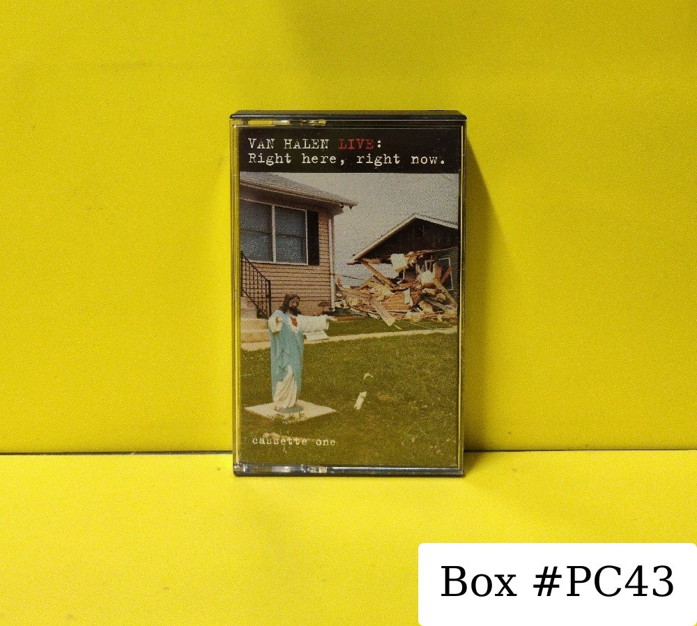 Van Halen - Live: Right Here, Right Now (Cassette One) - 1993 - C 201165 / 9 45198-4 - Used - EX - Cassettes - BMG Club Edition