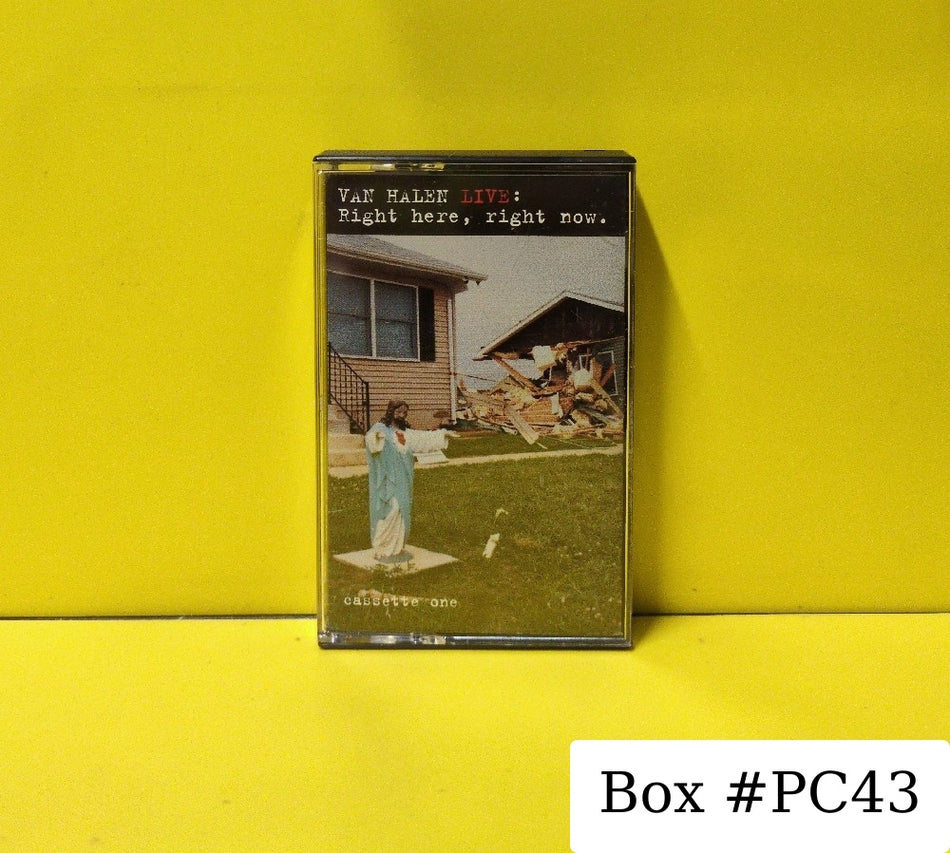 Van Halen - Live: Right Here, Right Now (Cassette One) - 1993 - C 201165 / 9 45198-4 - Used - EX - Cassettes - BMG Club Edition
