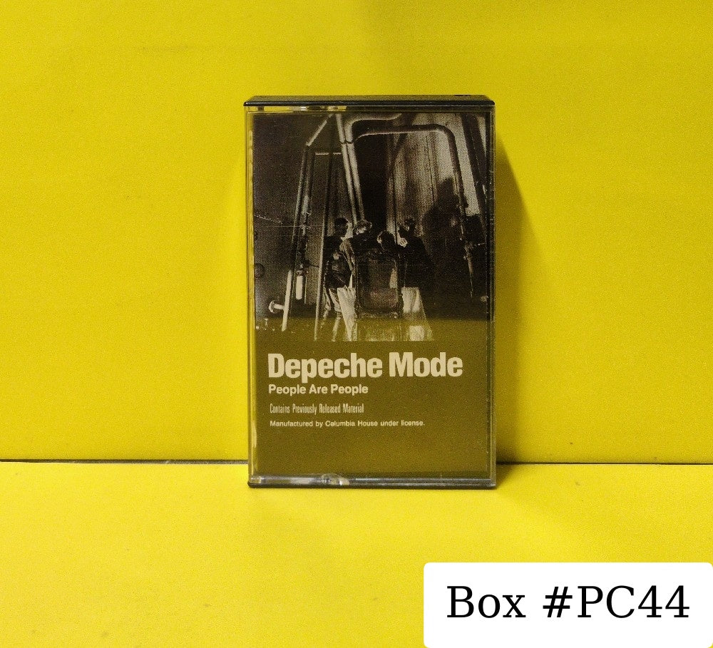 Depeche Mode - People Are People - 1984 - W4 25124 - Used - EX - Cassettes - Columbia House Club Edition - White Tape Shell