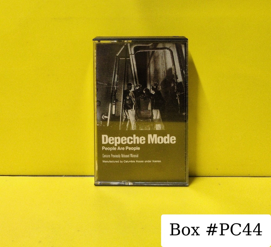 Depeche Mode - People Are People - 1984 - W4 25124 - Used - EX - Cassettes - Columbia House Club Edition - White Tape Shell