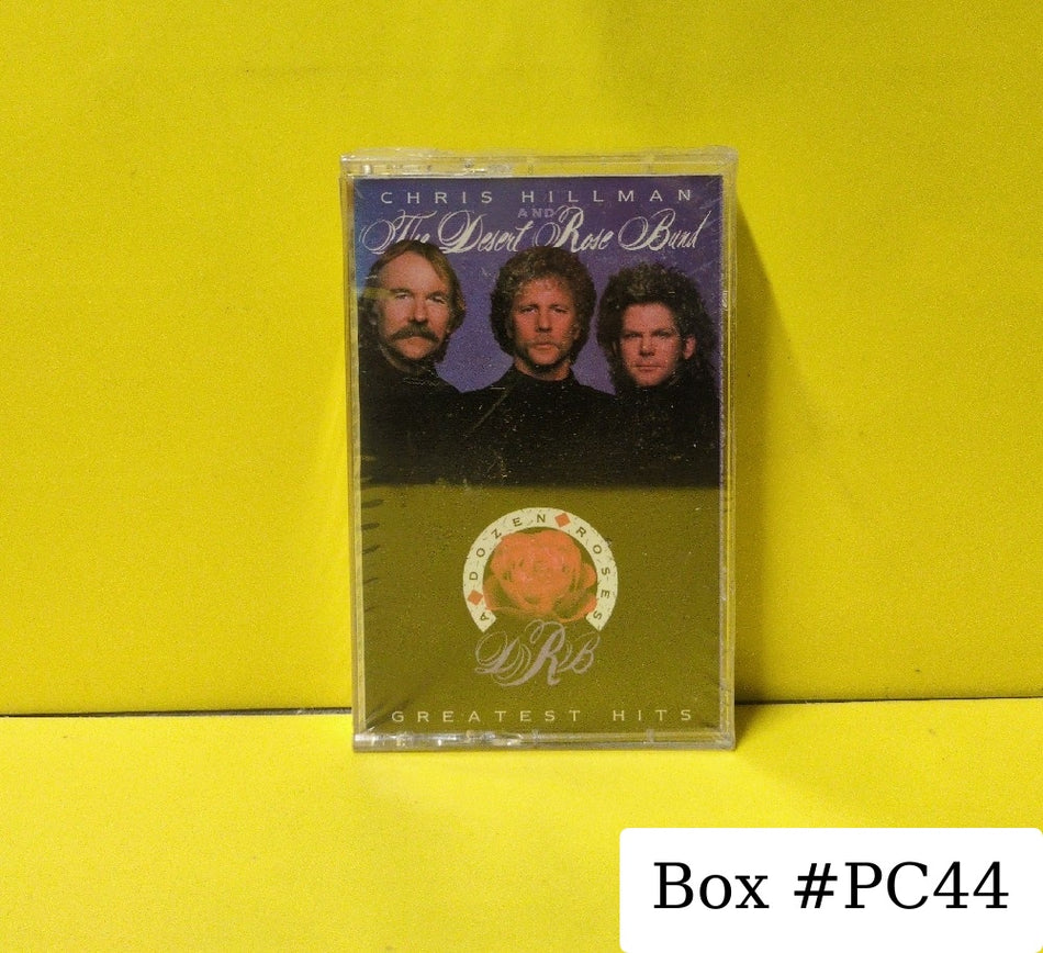 Desert Rose Band - A Dozen Roses - Greatest Hits - 1991 - D4-77571 - New - Sealed - Cassettes