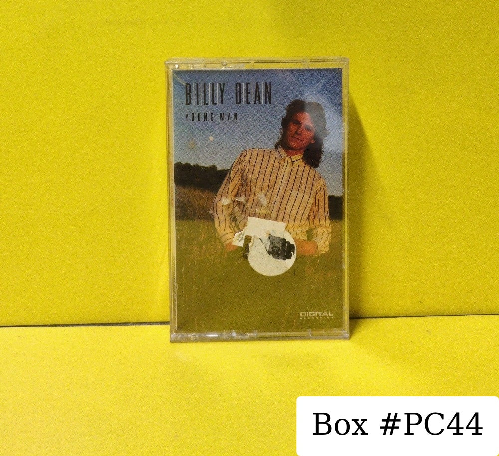Billy Dean - Young Man - 1990 - C4 94302 - New - Sealed - Cassettes
