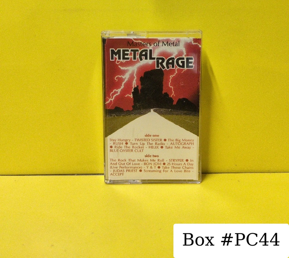 Various - Metal Rage (Masters Of Metal) - 1986 - TU 1864 - Used - EX - Cassettes