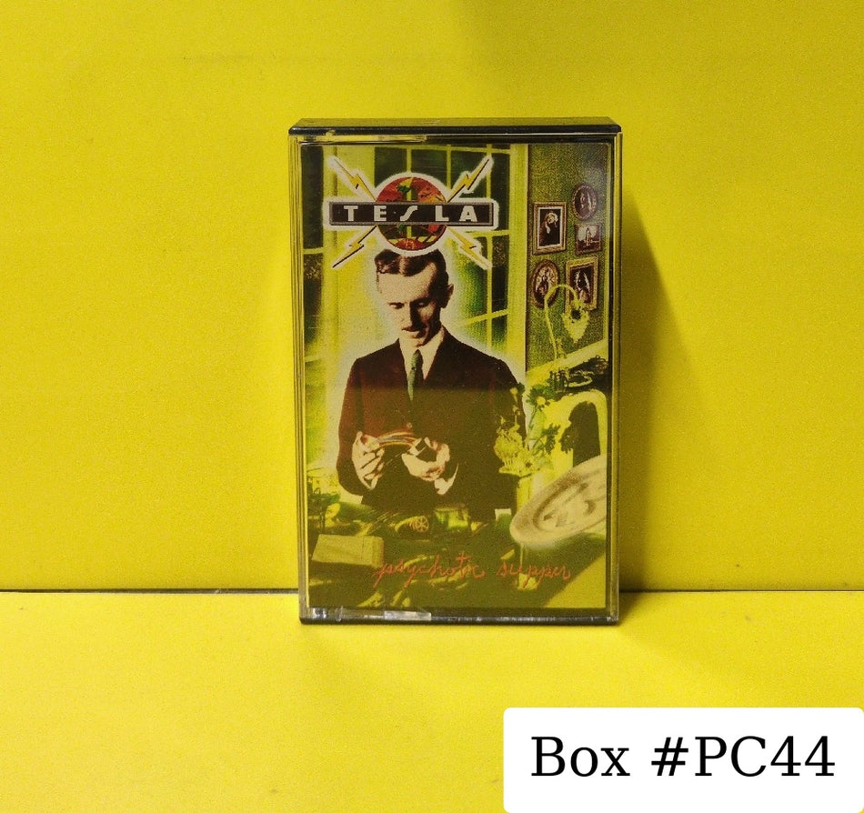 Tesla - Psychotic Supper - 1991 - GEFC-24424 - Used - EX - Cassettes
