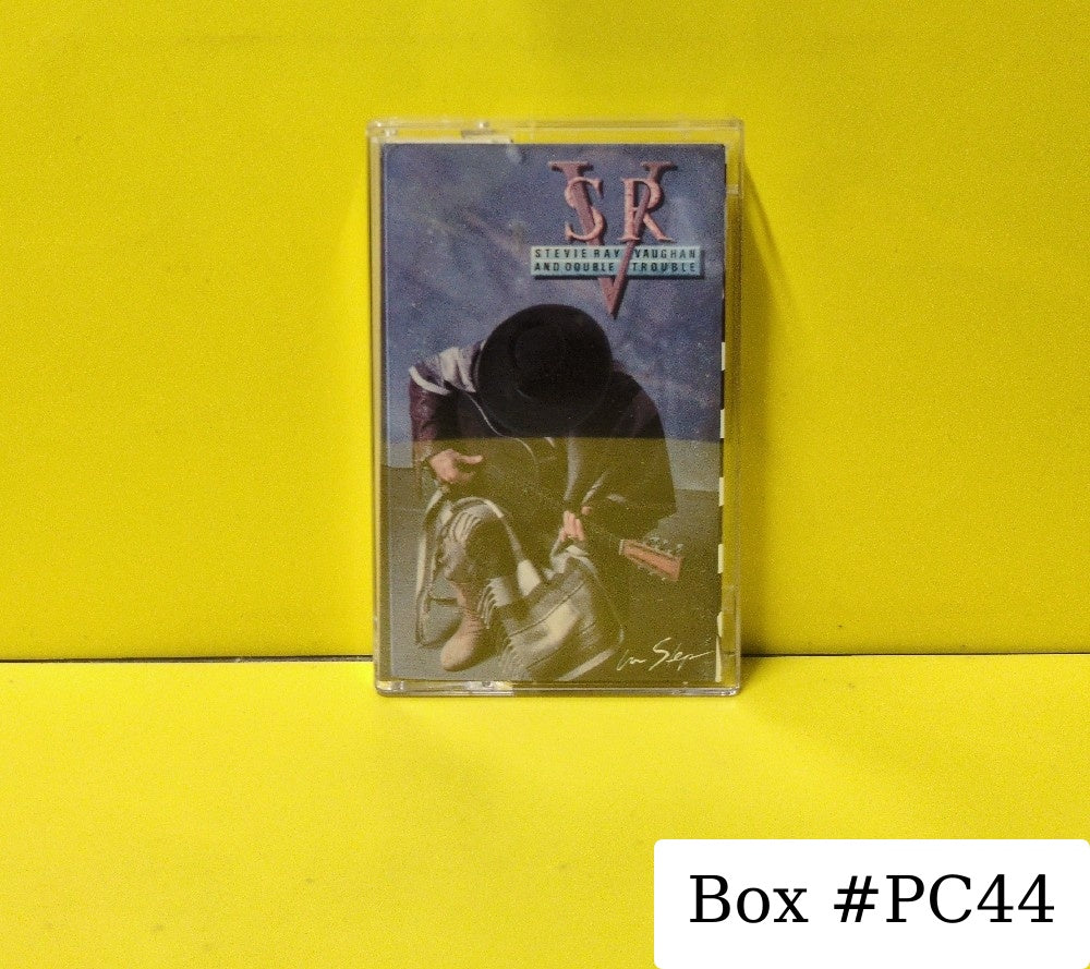Stevie Ray Vaughan & Double Trouble - In Step - 1989 - OET 45024 - Used - EX - Cassettes - Clear Case - Beige Tape Shell