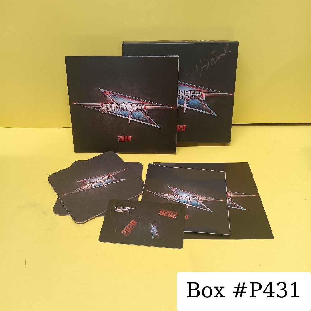 Vandenberg AUTOGRAPHED - 2020 Deluxe Box Set - 2020 - M 7617 5 - Used - EX - CDs