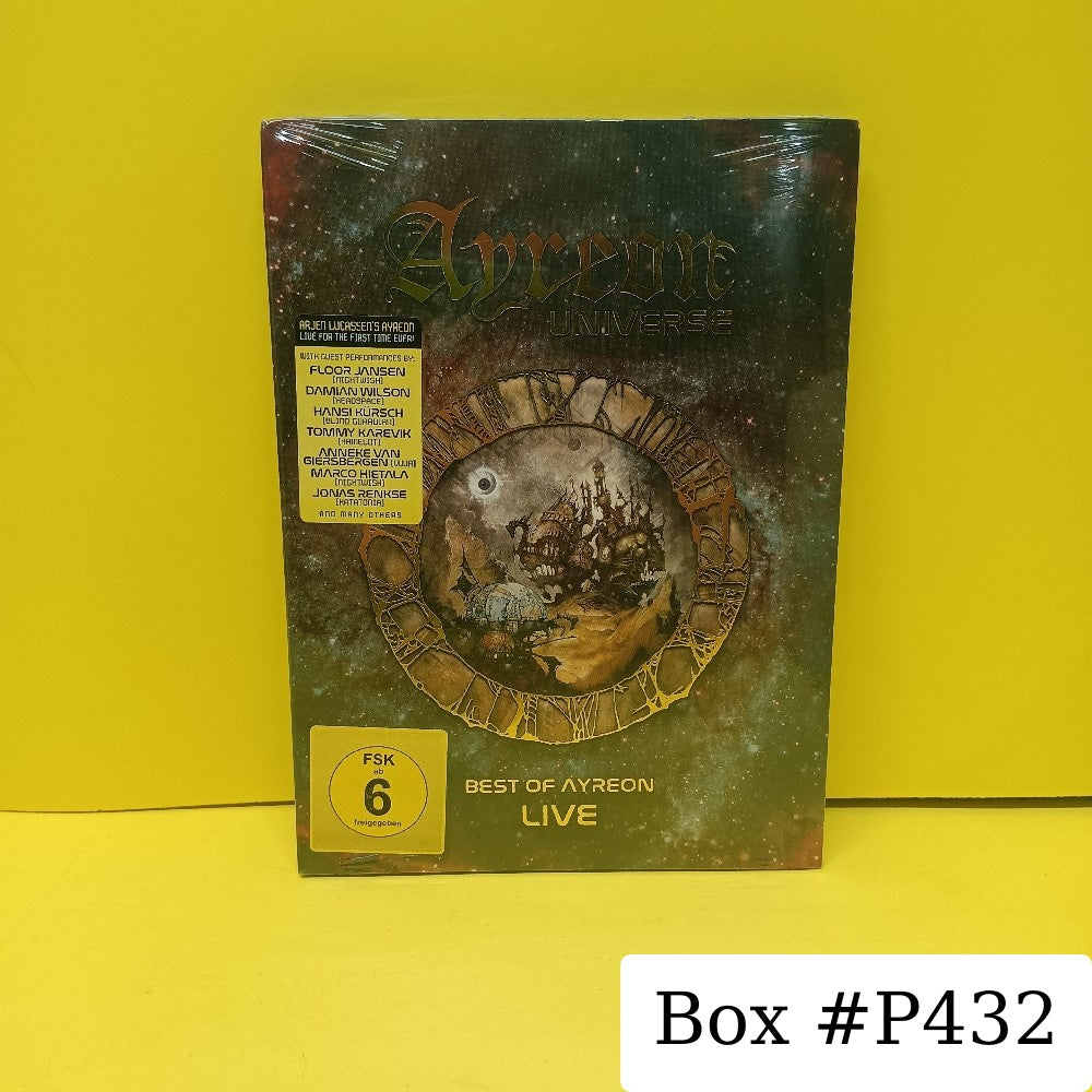 Ayreon - Best Of Ayreon Live DVD - 2018 - MTR 7552 7 - New - Sealed