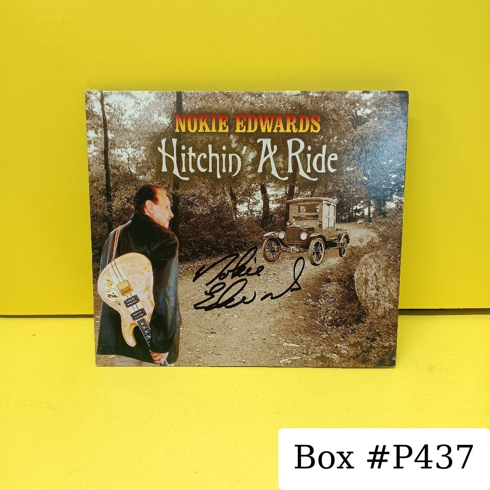 Nokie Edwards AUTOGRAPHED - Hitchin' A Ride - 2009 - 84501 19681 - Used - EX - CDs