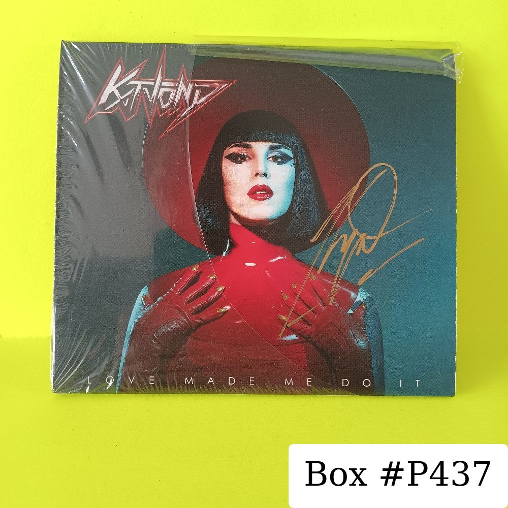 Kat Von D AUTOGRAPHED - Love Made Me Do It - 2021 - 75683957644 - New - NM - CDs