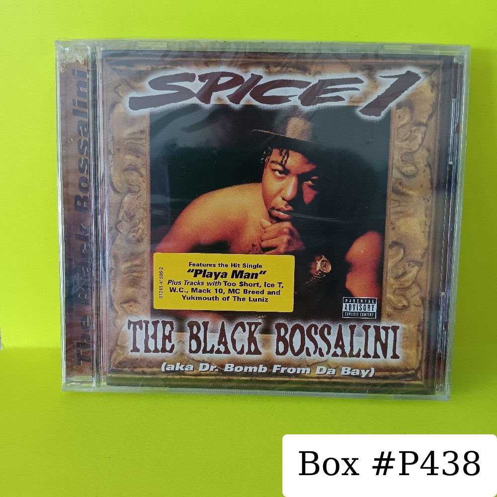 Spice 1 - The Black Bossalini aka Dr. Bomb From Da Bay - 1997 - 01241-41596-2 - New - Sealed - CDs