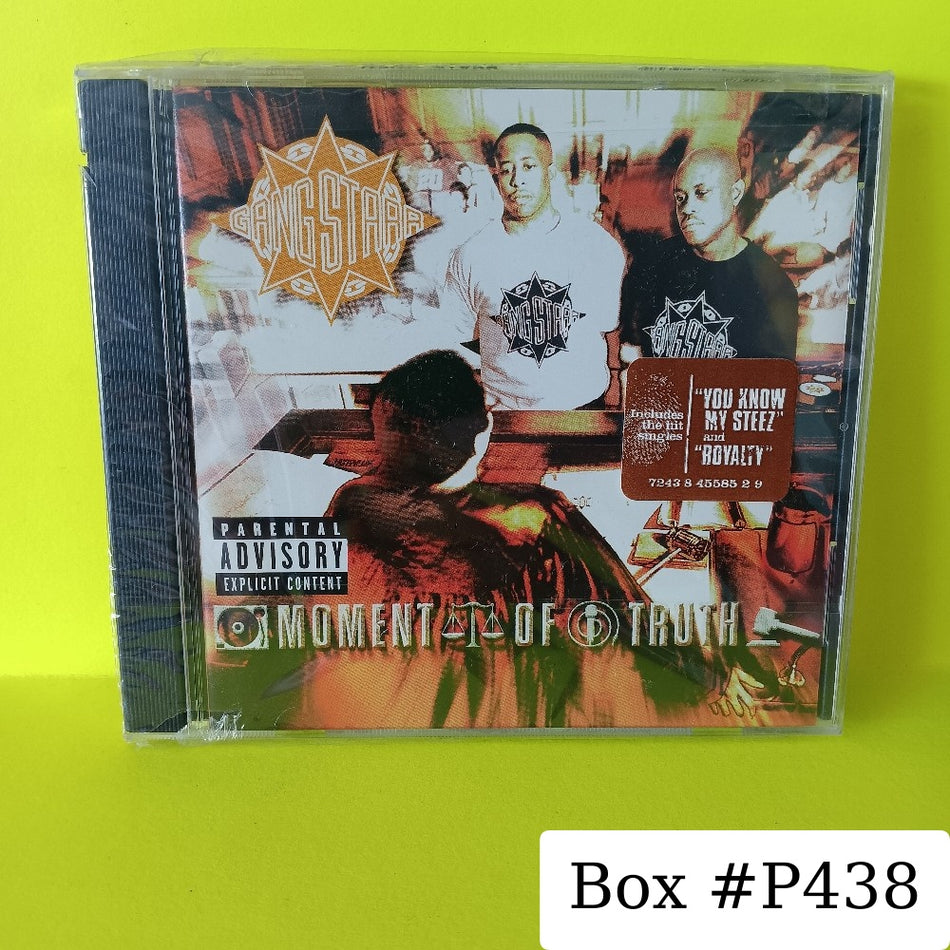 Gang Starr - Moment Of Truth - 1998 - 7243 8 45585 2 9 - New - Sealed - CDs